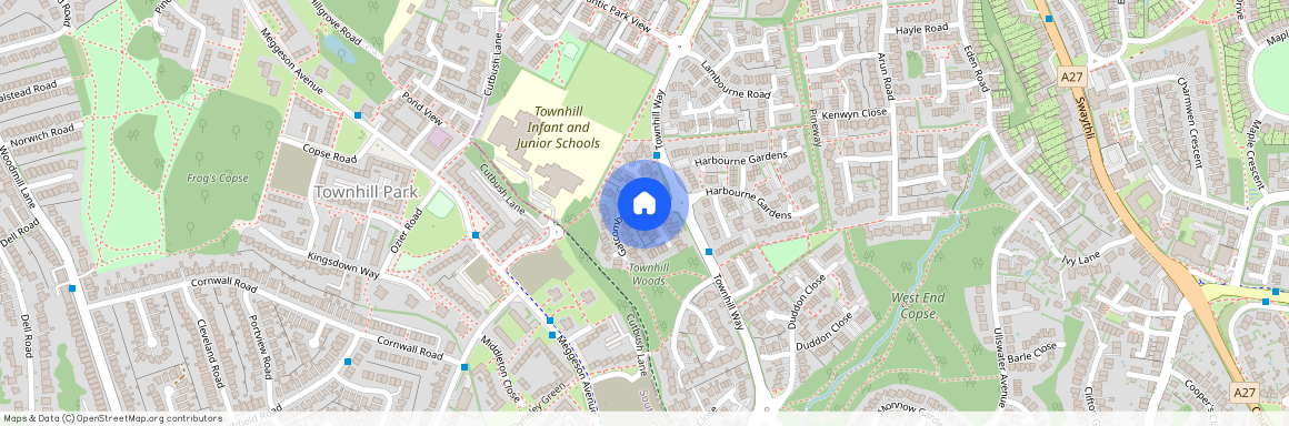 Gatcombe Gardens, West End