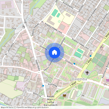 ul. Sejmu Śląskiego, Halemba, Ruda Śląska, śląskie