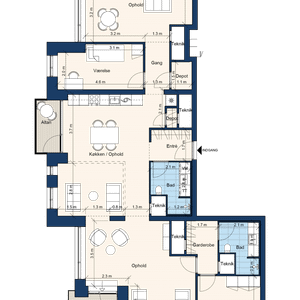 Frederiksbrovej 6, 14. Dør 1 - Foto 2
