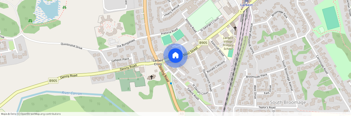 Flat 1, Main Street, Larbert, Falkirk, FK5 3AW