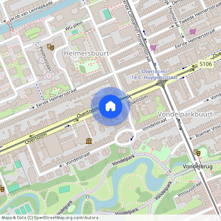 Overtoom 137-2, 1054 HG, Amsterdam