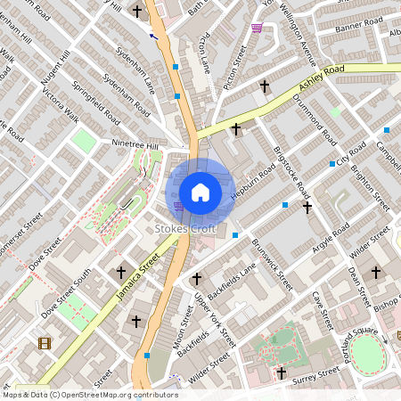 Stokes Croft, BS1 3RJ, Bristol