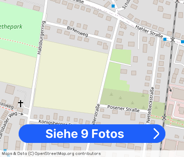 Vermietung einer kernsanierten 3 - Zimmer - Wohnung Nähe Glacis - Foto 1