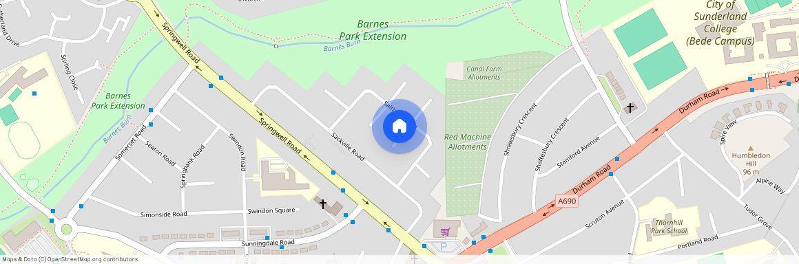 Sefton Square, Tyne and Wear SR3