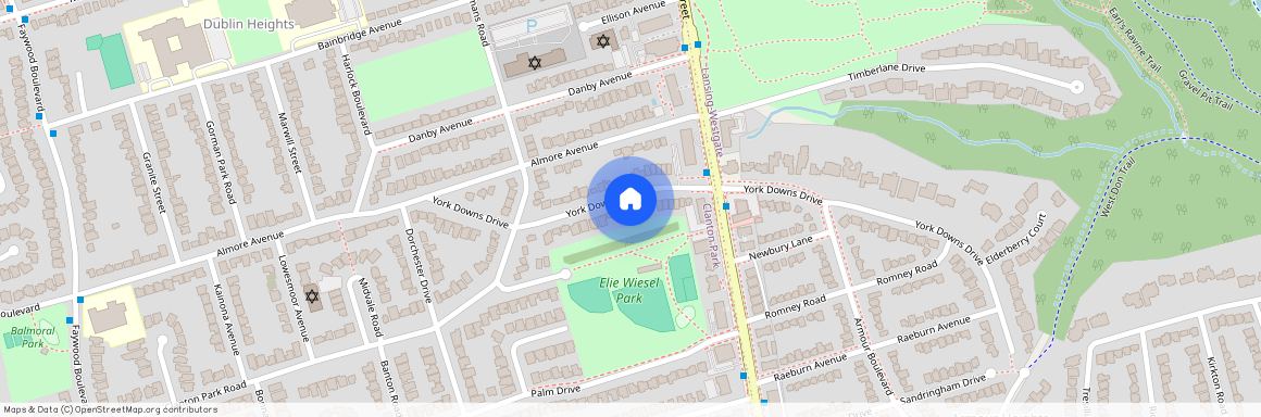 109 York Downs Drive Unit# Main, Toronto