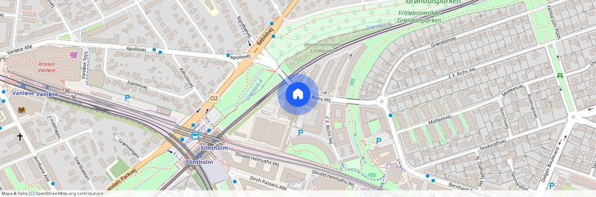 C.F. Richs Vej 105C, 1. 109, 2000 Frederiksberg