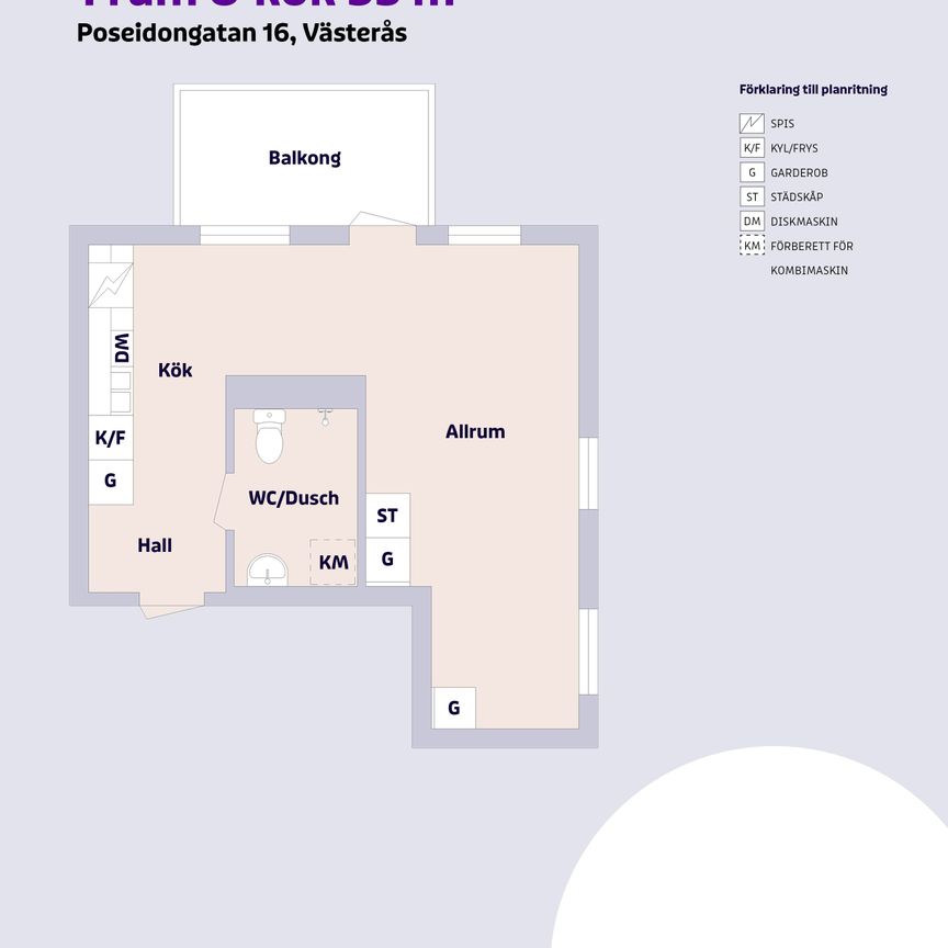 Poseidongatan 16, Västerås - Photo 1