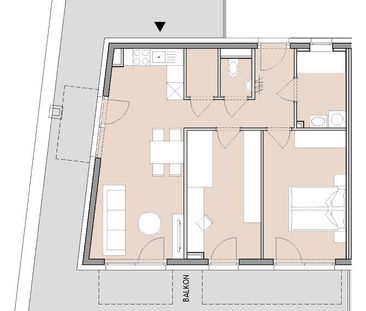 3-Zimmer-Penthouse mit Riesen-Terrasse in Graz-Gösting - Foto 5