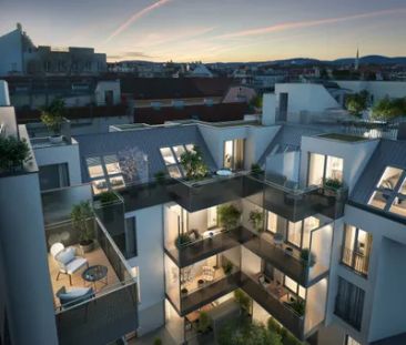 Schoene 2 Zi Wohnung mit Aussenflaeche im Erstbezug - Photo 3