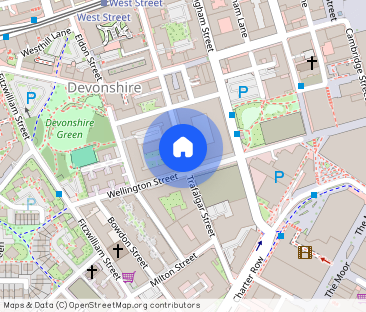 7 Bed Flat, Trafalgar Street, S1 - Photo 1