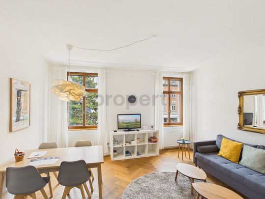 Charming 3.5-room apartment with stylish furnishings in Basel - Photo 1