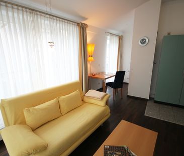 Exklusiv möblierte Wohnungmit Terrasse in direkter Rheinlage - Foto 1