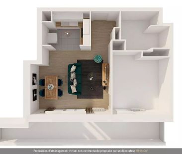 location Appartement T2 DE 40.9m² À ASNIERES SUR SEINE - Photo 6