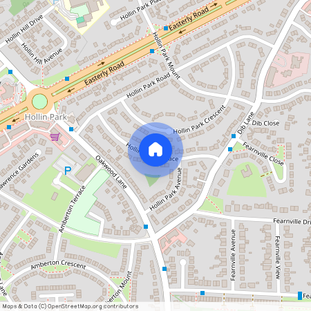 Hollin Park Terrace, Leeds, West Yorkshire, LS8