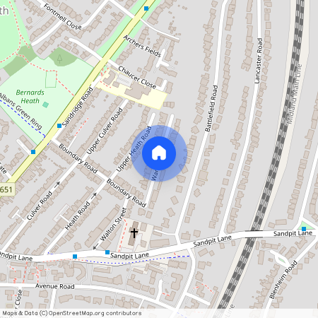 Warwick Road, St. Albans, Hertfordshire, AL1