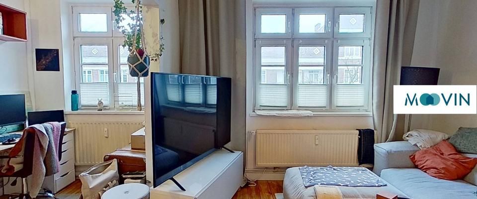 Gemütliche 2,5-Zimmer-Wohnung mit Balkon in Barmbek - Foto 1