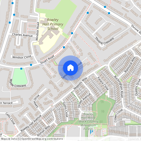 Sandringham Drive, Rowley Regis, West Midlands, B65