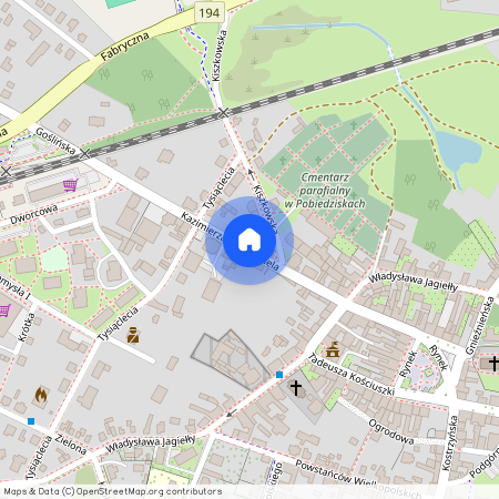 ul. Kazimierza Odnowiciela, Pobiedziska, Pobiedziska, poznański, wielkopolskie