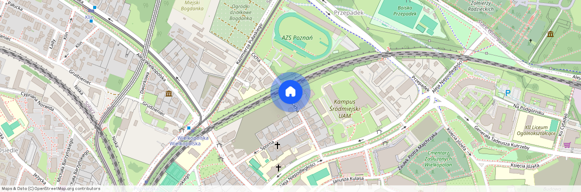 ul. Cicha, Centrum, Stare Miasto, Poznań, wielkopolskie