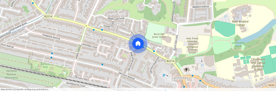 Halfway Street, Sidcup, Kent, DA15