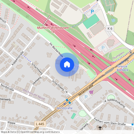 Im Beckerfelde 12, 45475 Mülheim OT Dümpten