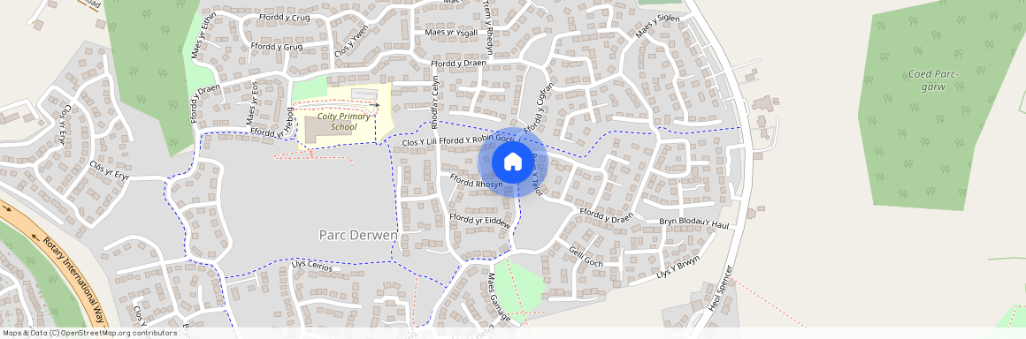 Ffordd Y Cigfran, Coity, BRIDGEND