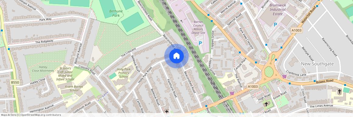 Beaconsfield Road, New Southgate, London, N11