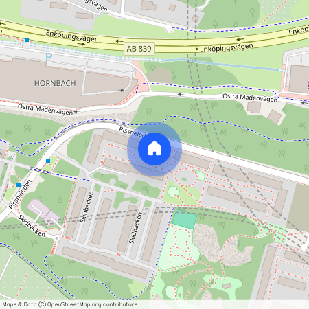 Hallonbergen, Rissneleden 63