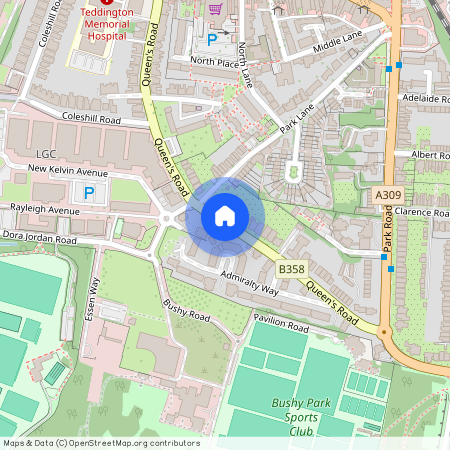 Greytiles, Queens Road, Teddington, TW11