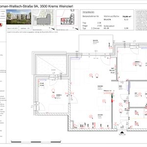 3-Zimmer-Wohnung mit Balkon, Top 28 - Photo 3
