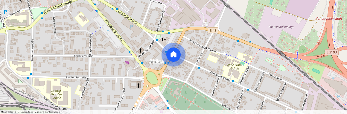 Barbarossastrasse 12, 63450 Hanau