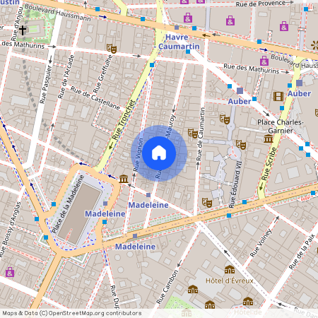15 Rue Godot de Mauroy, 75009 Paris, France