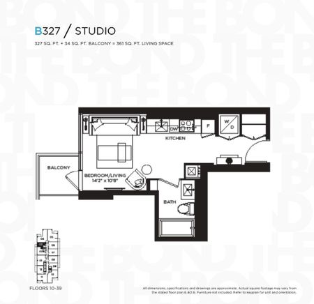 For Lease - 290 Adelaide Street Unit# 1503, Toronto, Ontario - Photo 5