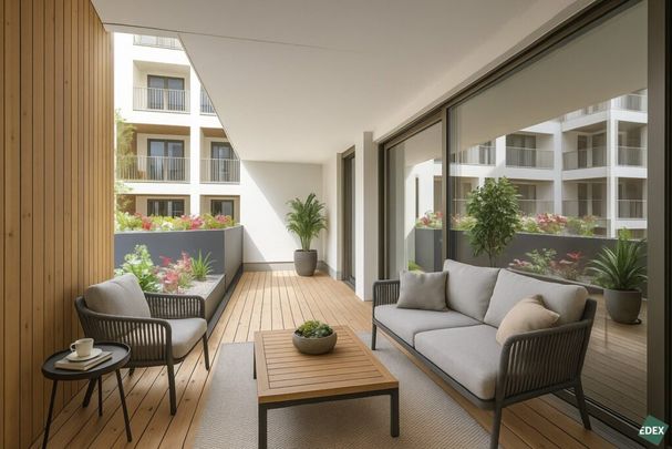 ERSTBEZUG | Moderne 3-Zimmer-Wohnung mit traumhafter Loggia - Photo 1