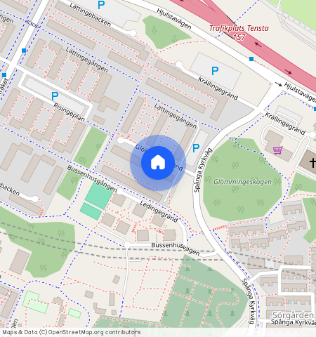 Glömmingegränd **, Tensta