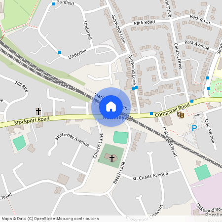 Stockport Road; Romiley. SK6