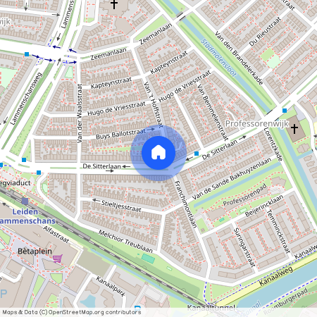 De Sitterlaan 64-A, Professorenwijk-West, 2313TR, Leiden