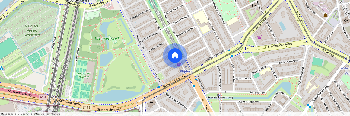 Blijdorp, 3039 HH, Statenweg, Rotterdam