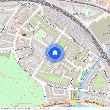 Primrose Hill, London, NW1