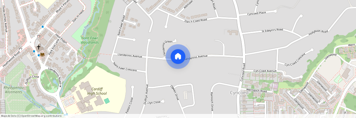 Llandennis Avenue, Cyncoed, Cardiff, CF23