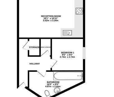 1 bedroom apartment to rent - Photo 5