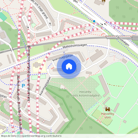 Hässelby gård, Stockholm, Kvarnhagsgatan 40