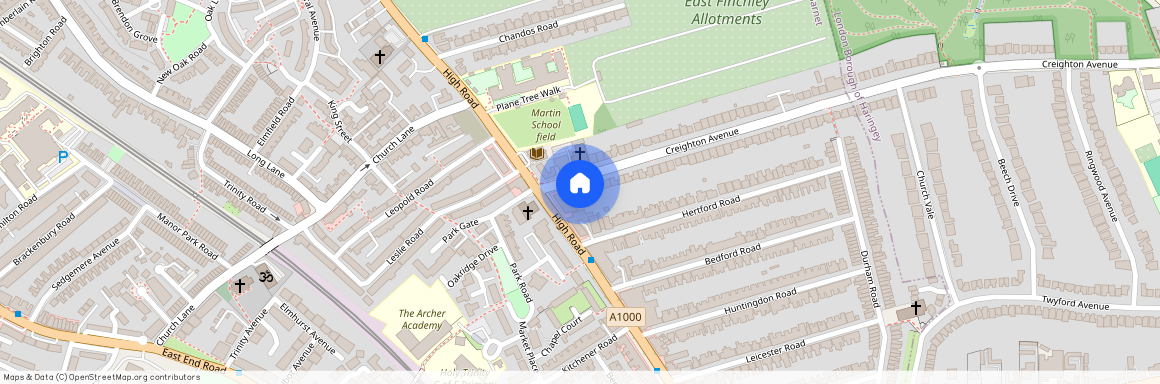 Creighton Court, Creighton Avenue, East Finchley, N2