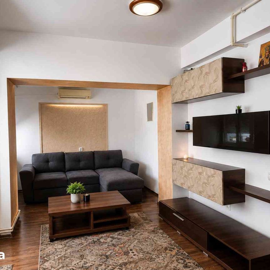 Închiriez apartament 2 camere Campus – Str. Perlei 55 mp, etaj 1 - Fotografie 1