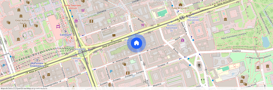 Warszawa, Śródmieście, Warszawa, Śródmieście, Krucza