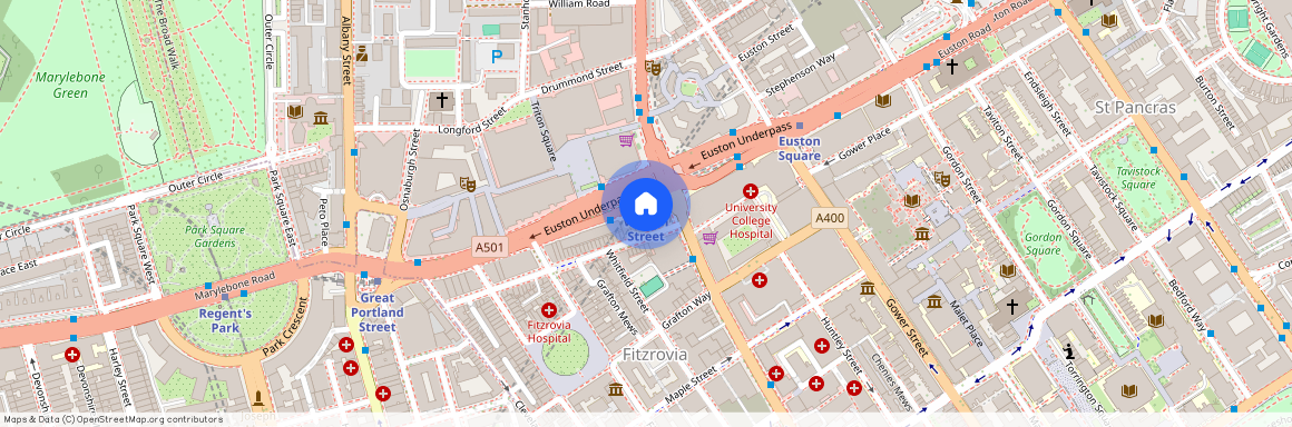 Warren Court, Euston Road, Warren Street, London, NW1