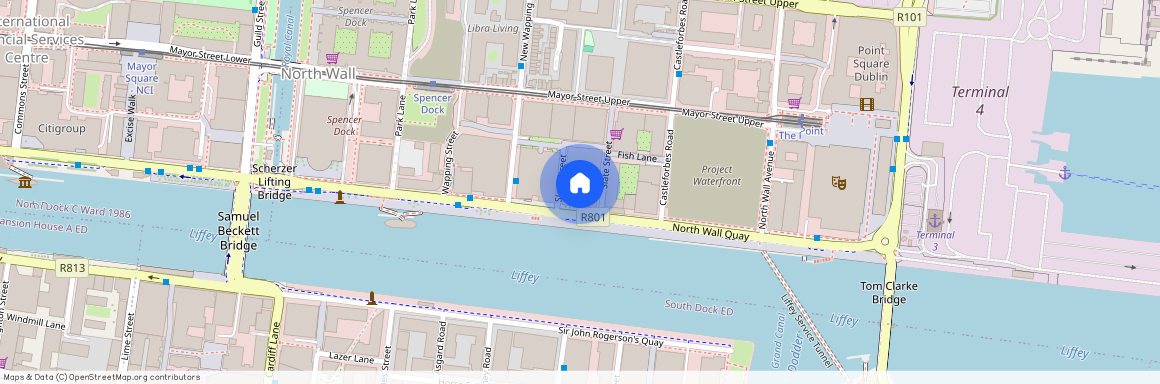 Apartment 11, Block 1, Clarion Quay, North Wall Quay, IFSC, Dublin 1