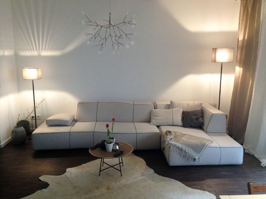 Wilsdruffer Vorstadt - top ausgestattete 3-Zi.-Wohnung mit Terrasse u. Garten - Photo 1