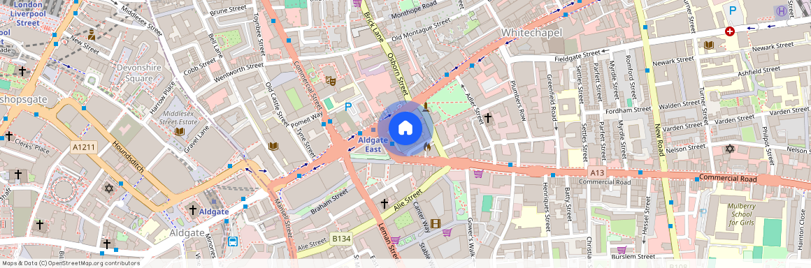 New Drum Street, Aldgate, London, E1