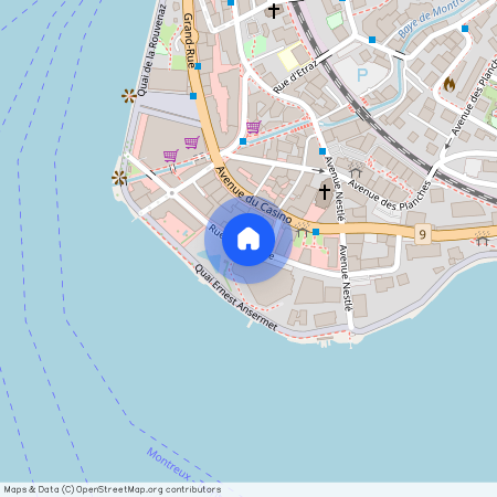 Rue du Théâtre, 1820 Montreux